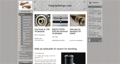 Desktop Screenshot of fatgripznorge.com